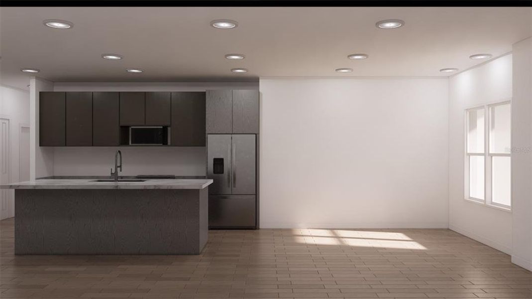 Furnished interior view inside a new home in , Dunnellon (Image 14).