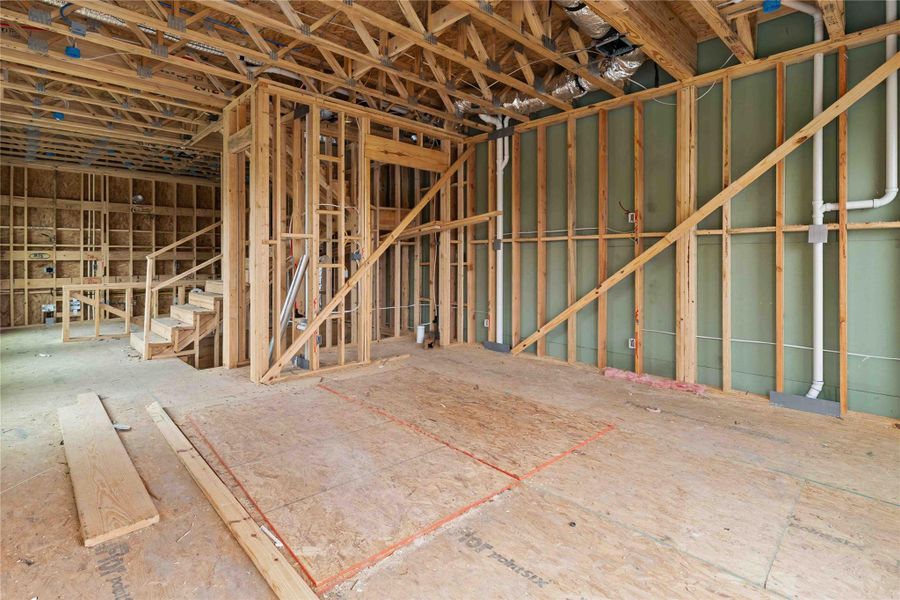 In-progress construction of a new home in , Houston, TX (Image 9).