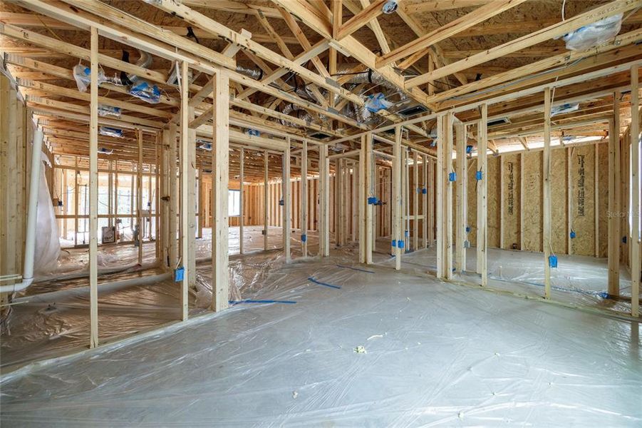 In-progress construction of a new home in , Williston, FL (Image 16).