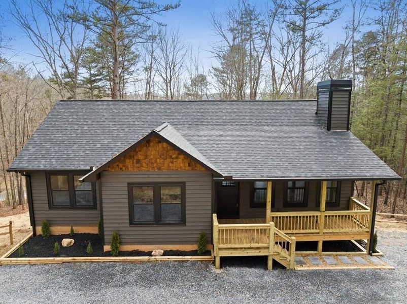 Exterior details and patio area of a home in , Morganton (Image 18).