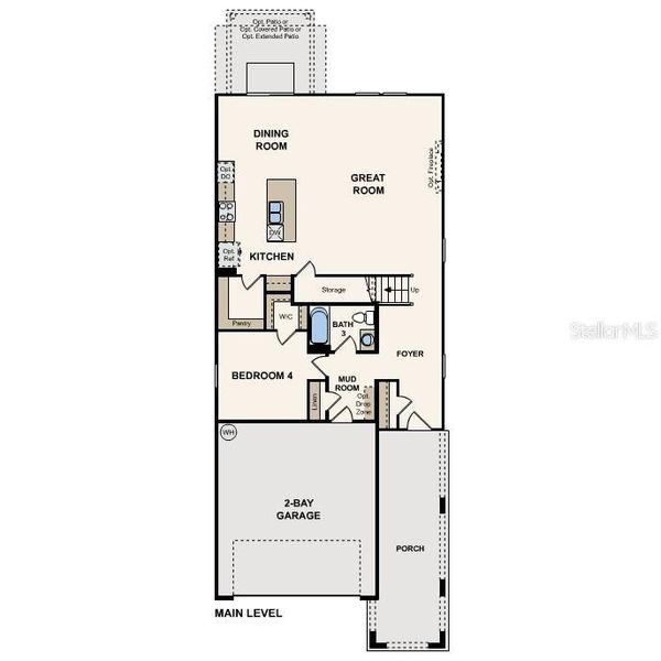 2D floor plan layout of this home in , Palm Coast, FL (Image 6). 2D floor plan layout of this home in , Palm Coast, FL (Image 6).