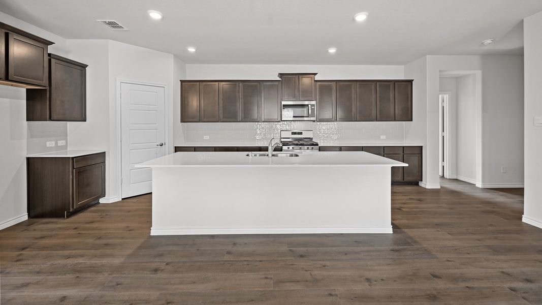 Furnished interior view inside a new home in Liberty Crossing, Royse City (Image 6).