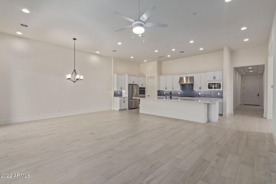 great room with dining great room with dining