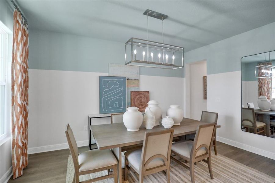 Furnished interior view inside a new home in Angeline, Land O' Lakes (Image 5).