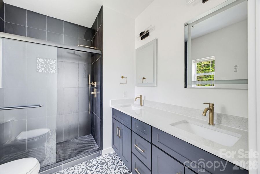 Furnished interior view inside a new home in , Hickory (Image 7).