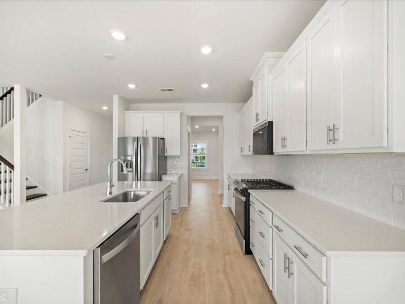 Furnished interior view inside a new home in The Coves at Lakes of Cane Bay, Summerville (Image 8).
