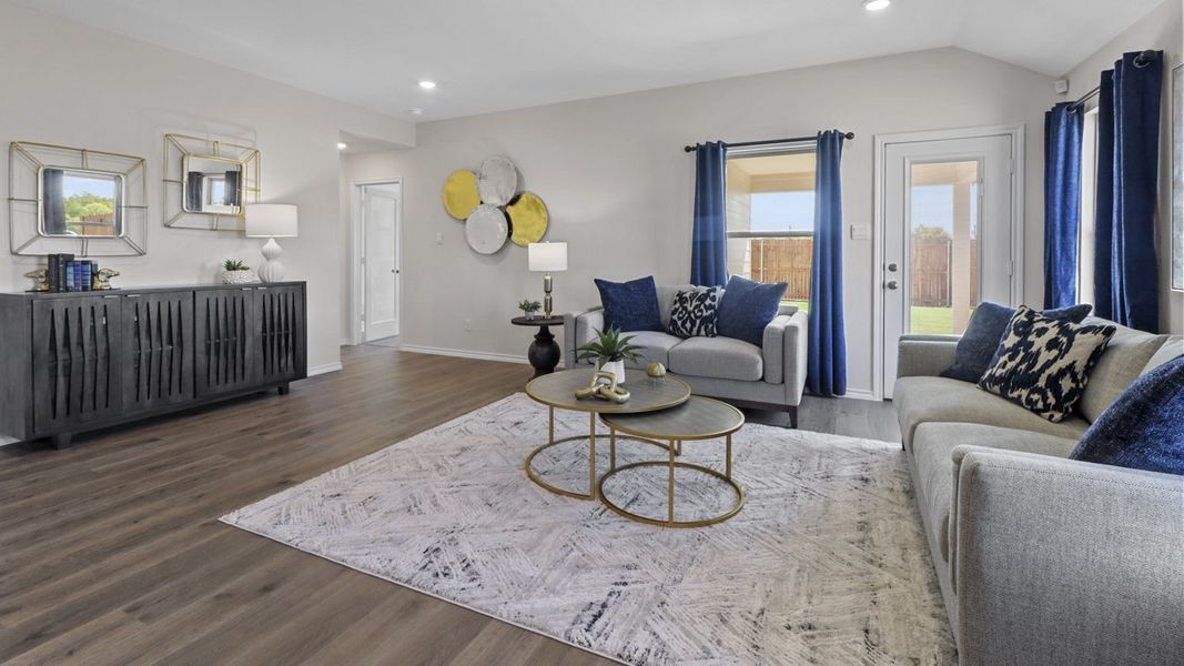 Furnished interior view inside a new home in Waverly Estates, Josephine (Image 23). Furnished interior view inside a new home in Waverly Estates, Josephine (Image 23).