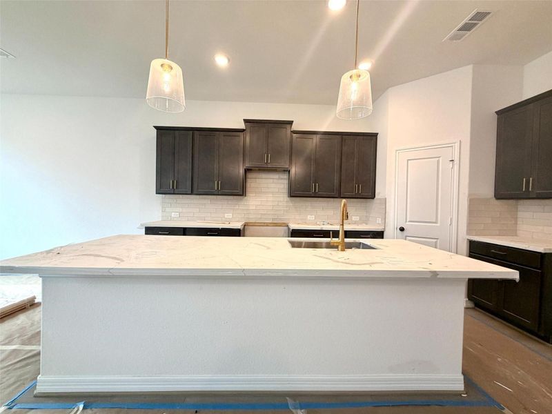 Actual progress of your home.