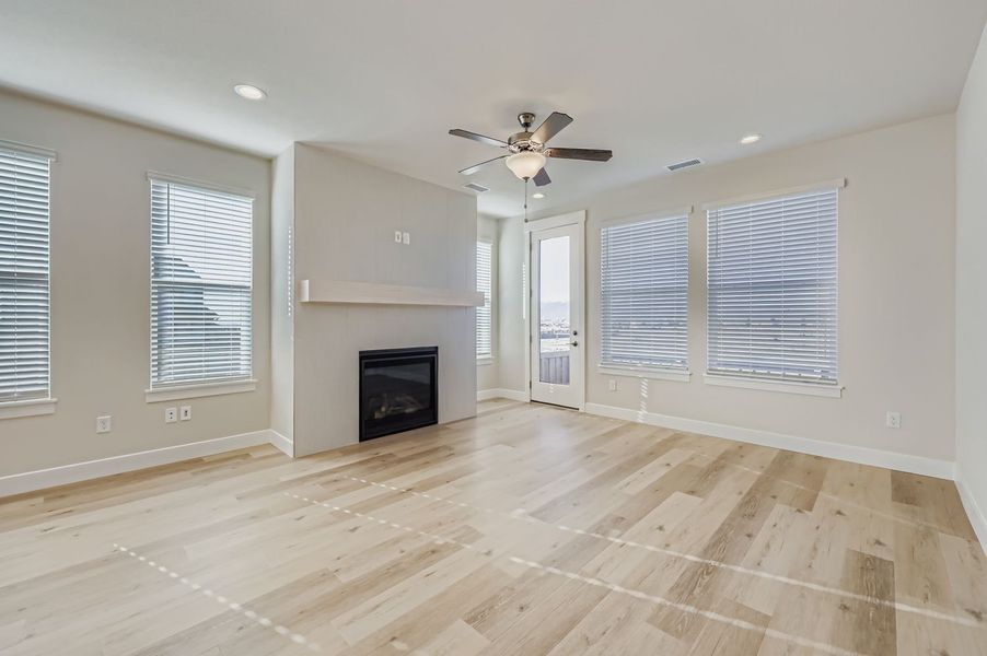 Plan C305 Representative Photo of the Living Room