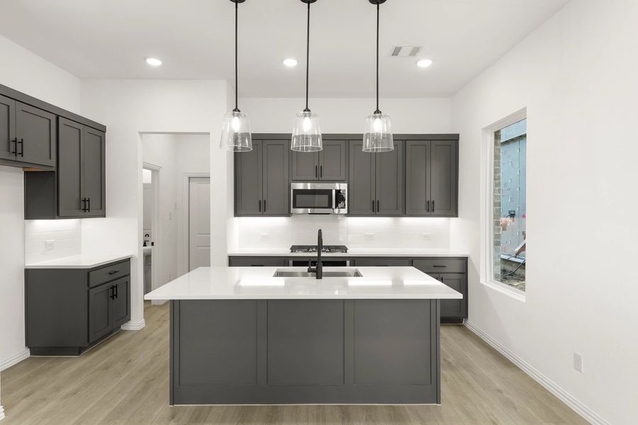 Kitchen featuring the Minimalist Collection Kitchen featuring the Minimalist Collection