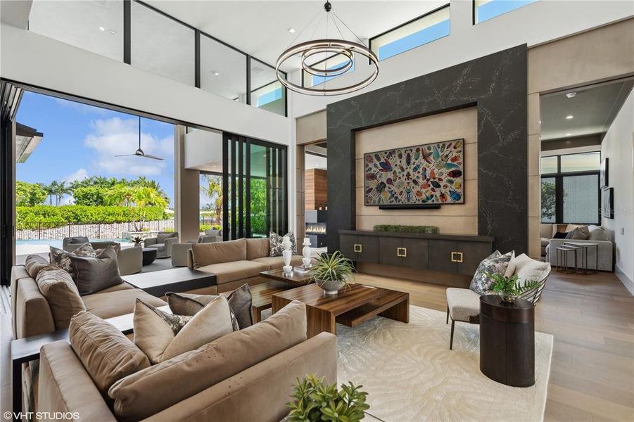 Furnished interior view inside a new home in , Fort Myers (Image 46).