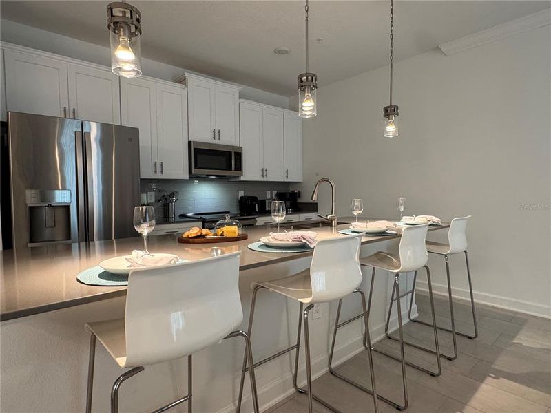 Furnished interior view inside a new home in , Kissimmee (Image 42).