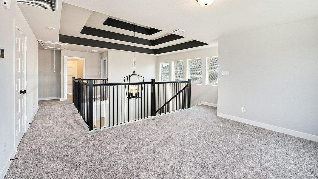 Spacious, unfurnished interior of a new home in Grand Central Park, Conroe (Image 14).