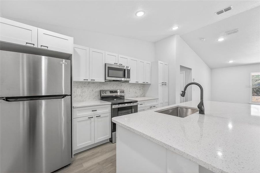 Furnished interior view inside a new home in , Ocklawaha (Image 6).