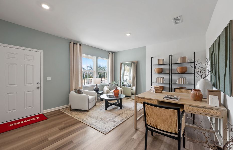 Furnished interior view inside a new home in Avery Ridge, Gainesville (Image 22).