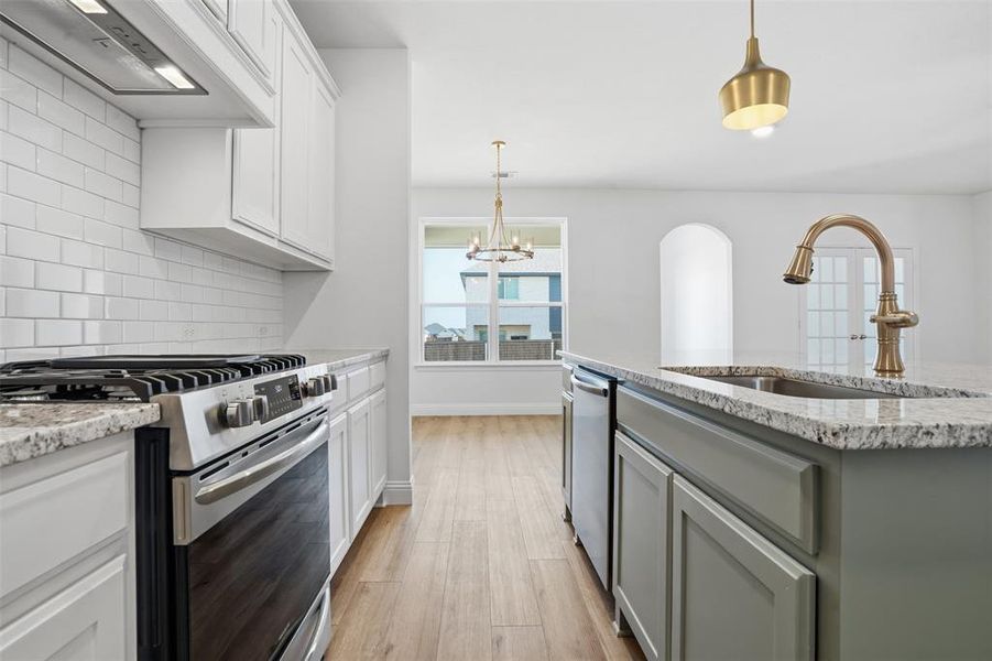Furnished interior view inside a new home in Wildcat Ridge, Godley (Image 10). Furnished interior view inside a new home in Wildcat Ridge, Godley (Image 10).