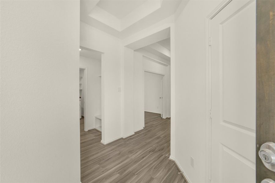 Spacious, unfurnished interior of a new home in Bridgeland, Cypress (Image 33).