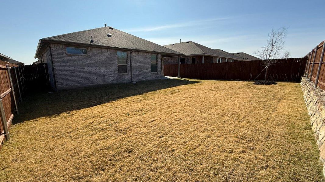 Exterior details and patio area of a home in Legado, Cleburne (Image 3). Exterior details and patio area of a home in Legado, Cleburne (Image 3).
