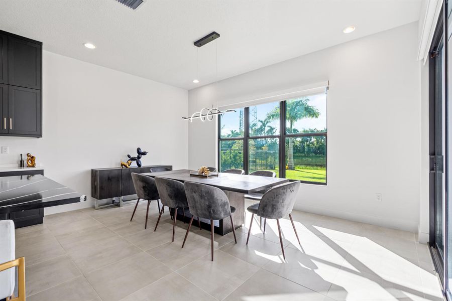 Furnished interior view inside a new home in , Boca Raton (Image 41). Furnished interior view inside a new home in , Boca Raton (Image 41).