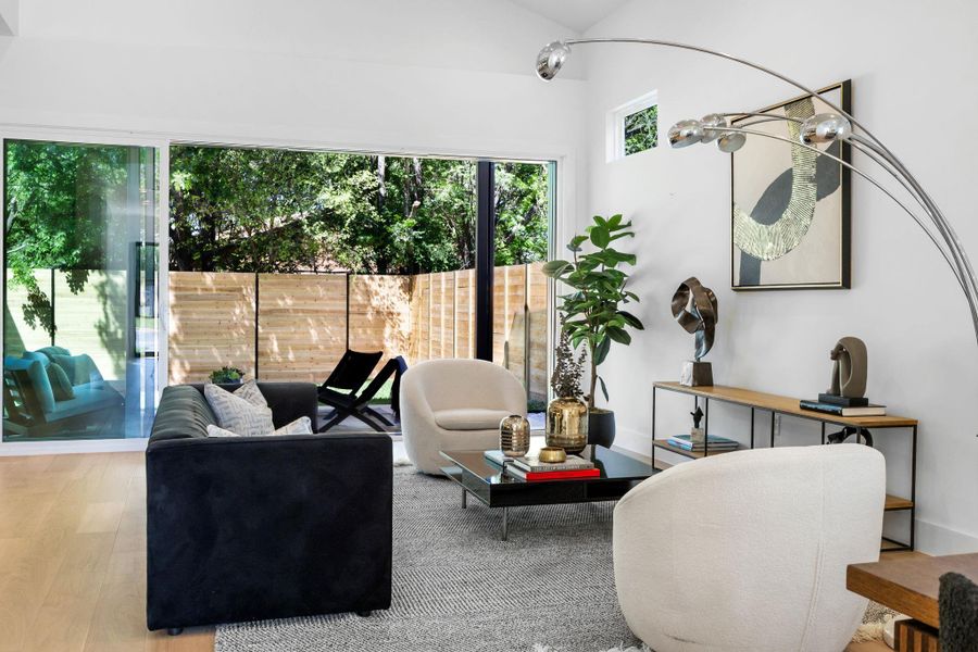 Furnished interior view inside a new home in , Austin (Image 24). Furnished interior view inside a new home in , Austin (Image 24).