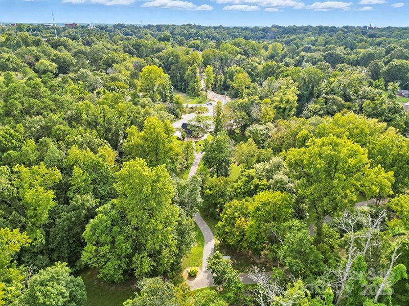Greenway Park right across the street from the Home Greenway Park right across the street from the Home