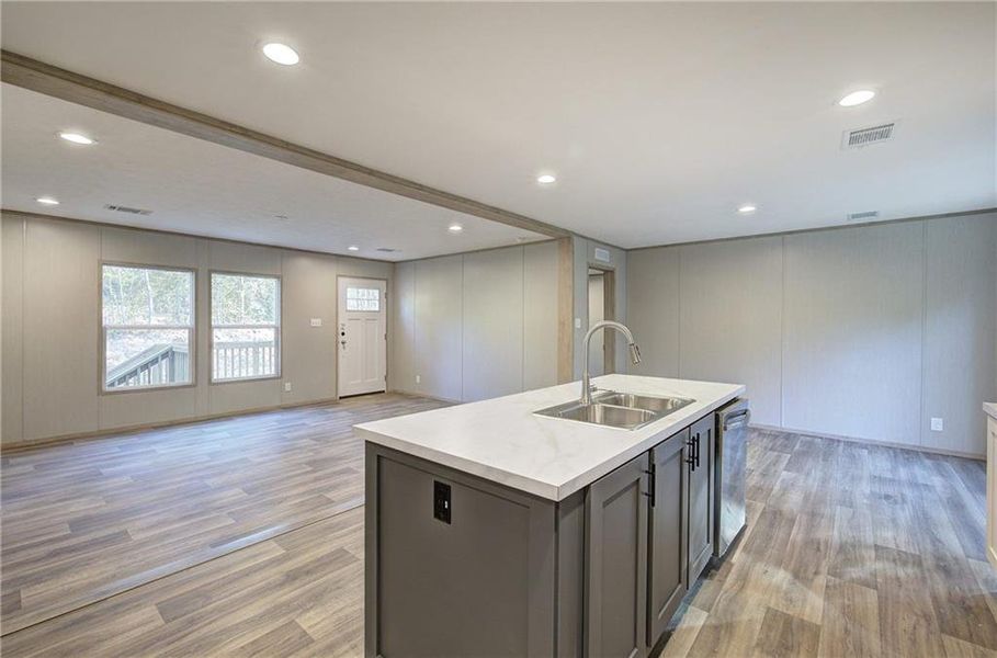 Furnished interior view inside a new home in , Talking Rock (Image 14).