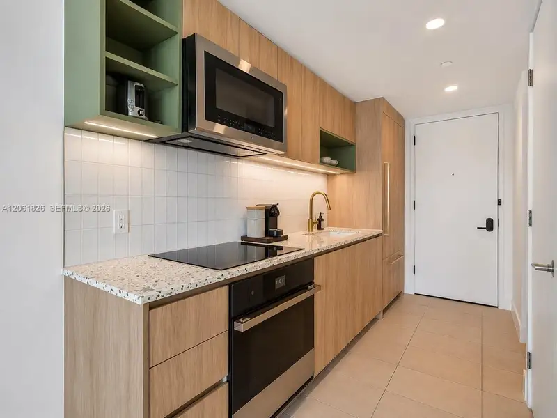 Furnished interior view inside a new home in , Miami (Image 4).
