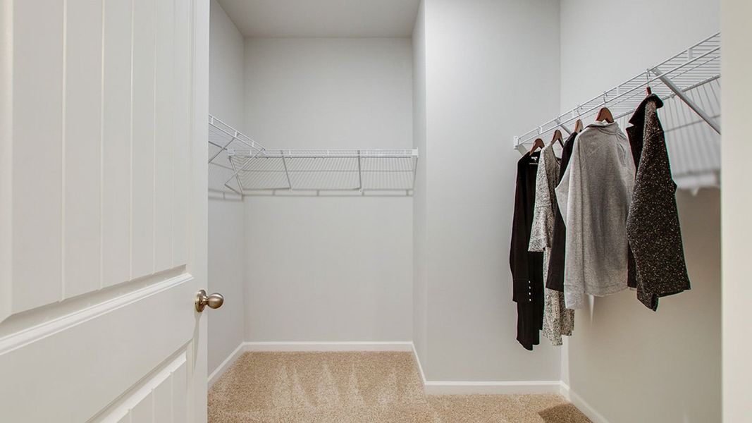 Representative furnished interior of a home built from the SALEM by D.R. Horton in Woodbridge Glen Single Family, Lebanon (Image 9).