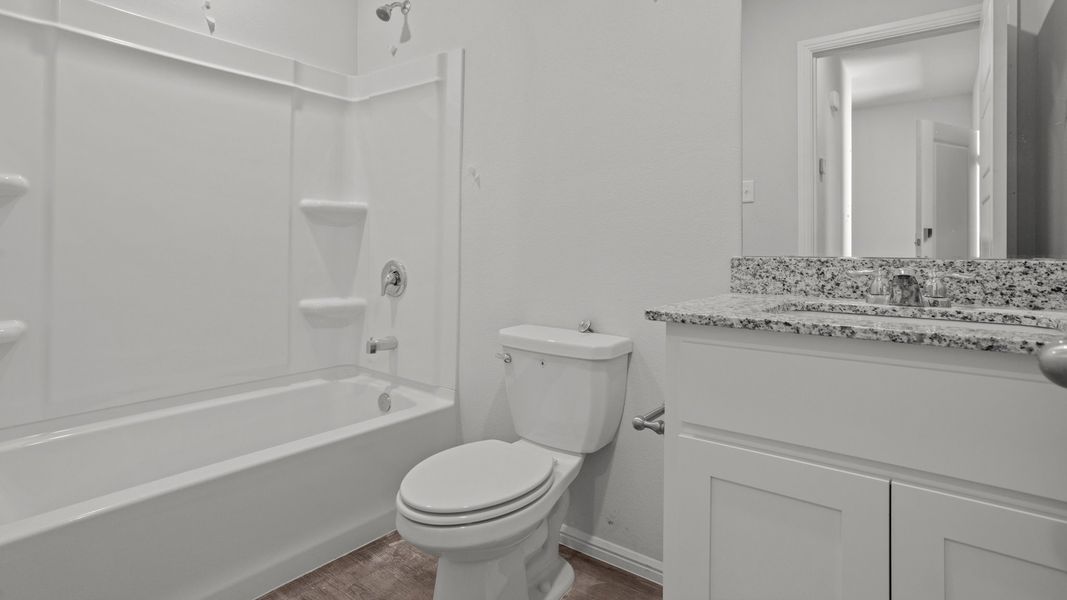 Representative furnished interior of a home built from the ZAVALLA by D.R. Horton in Faculty Row, Abilene (Image 14).