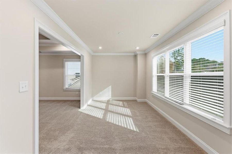 Spacious, unfurnished interior of a new home in Ford Landing, Acworth (Image 33).