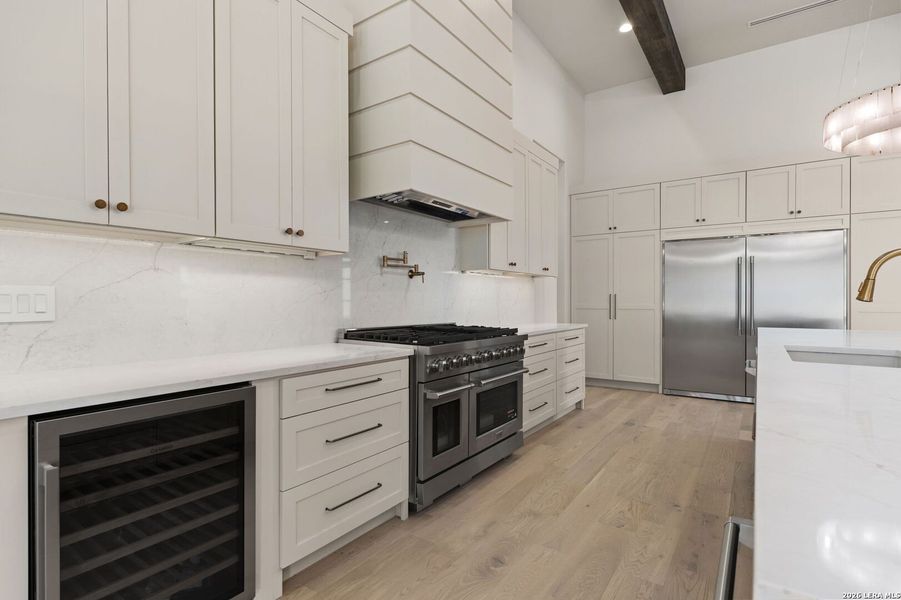 Furnished interior view inside a new home in , San Antonio (Image 46).