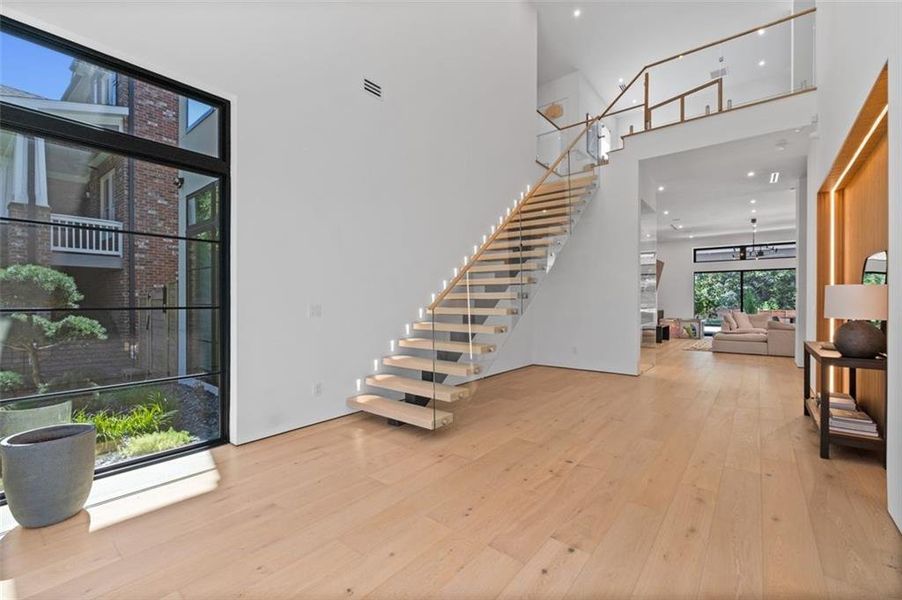 Furnished interior view inside a new home in , Atlanta (Image 28).