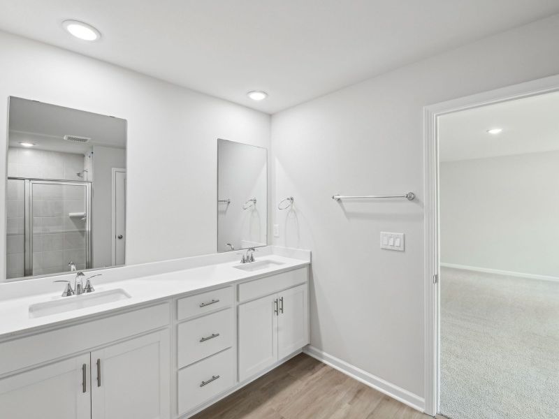 Furnished interior view inside a new home in Oakwood, Mebane (Image 7).