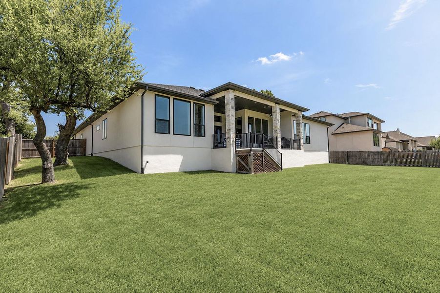 Exterior details and patio area of a home in , Dripping Springs (Image 25).
