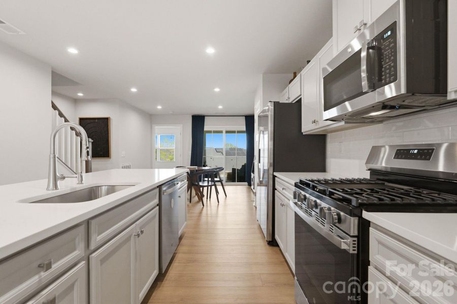 Furnished interior view inside a new home in , Troutman (Image 26).