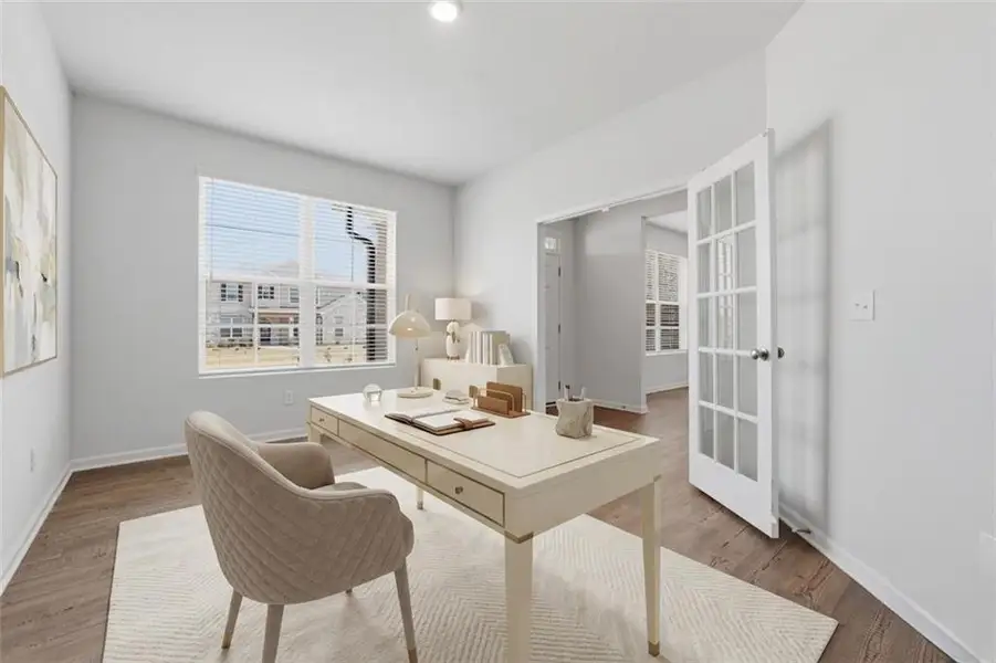 Furnished interior view inside a new home in , McDonough (Image 5).