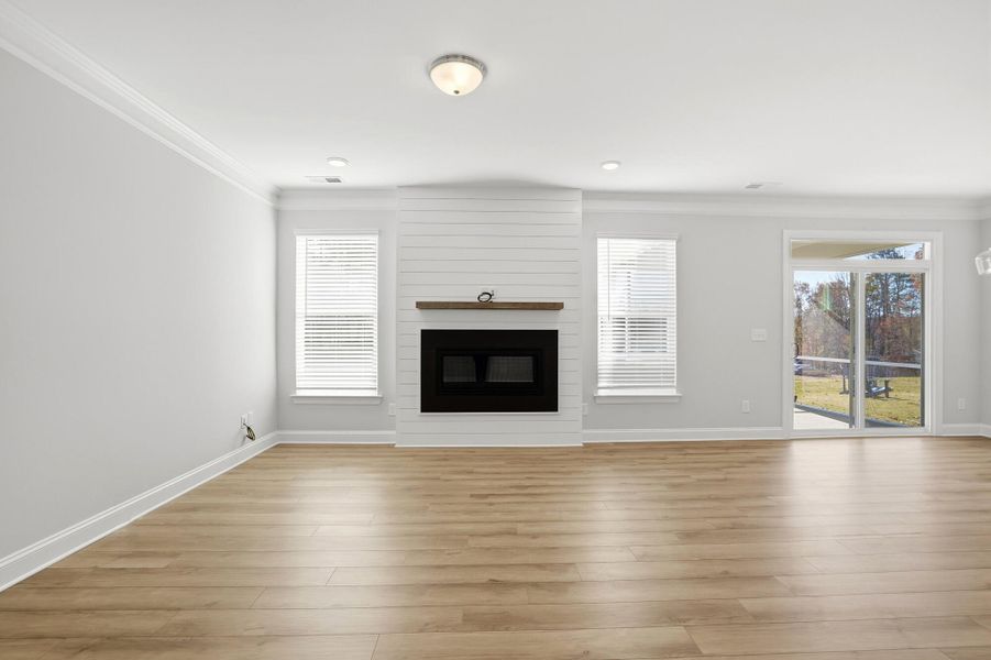 Spacious, unfurnished interior of a new home in Grier Meadows, Charlotte (Image 41).