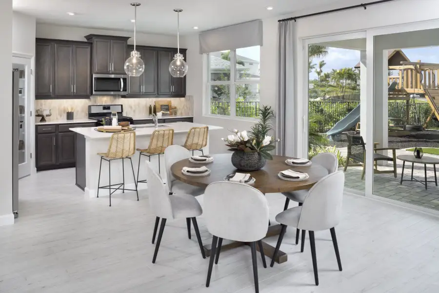 Furnished interior view inside a new home in Tradition, Port St. Lucie (Image 4).