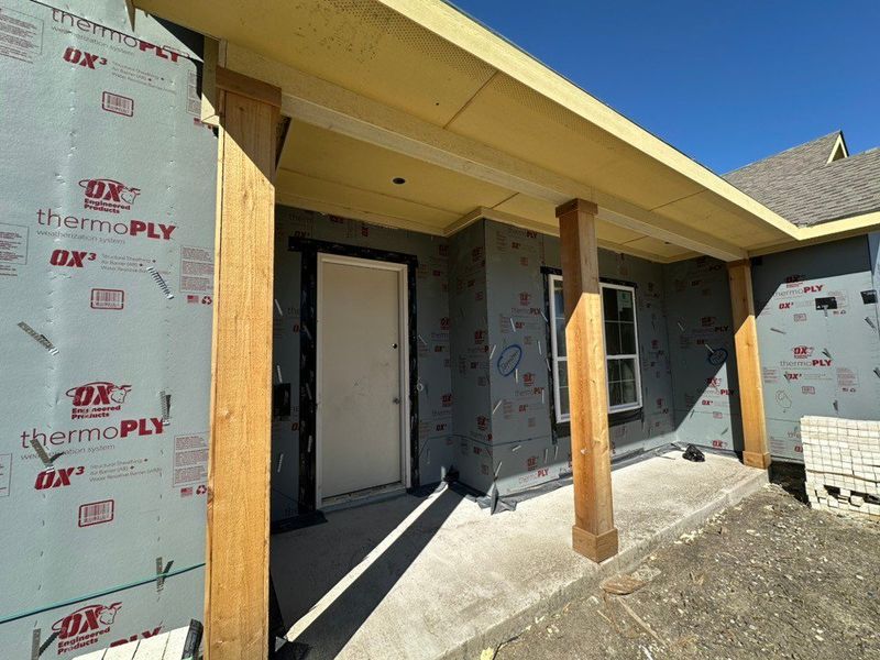 In-progress construction of a new home in Fannin Ranch, Leonard, TX (Image 5).
