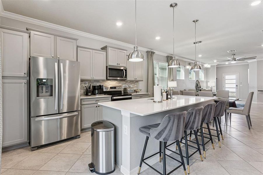 Furnished interior view inside a new home in Windsor Cay Resort, Clermont (Image 14).