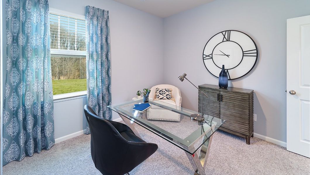 Furnished interior view inside a new home in Cline Village, Conover (Image 14).