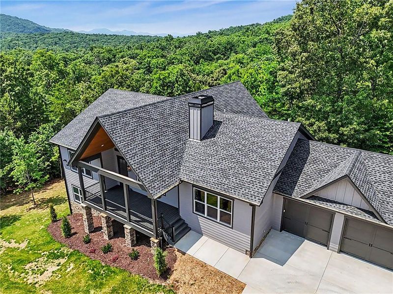 Front exterior of a new home in , Morganton, GA, highlighting curb appeal (Image 26). Front exterior of a new home in , Morganton, GA, highlighting curb appeal (Image 26).
