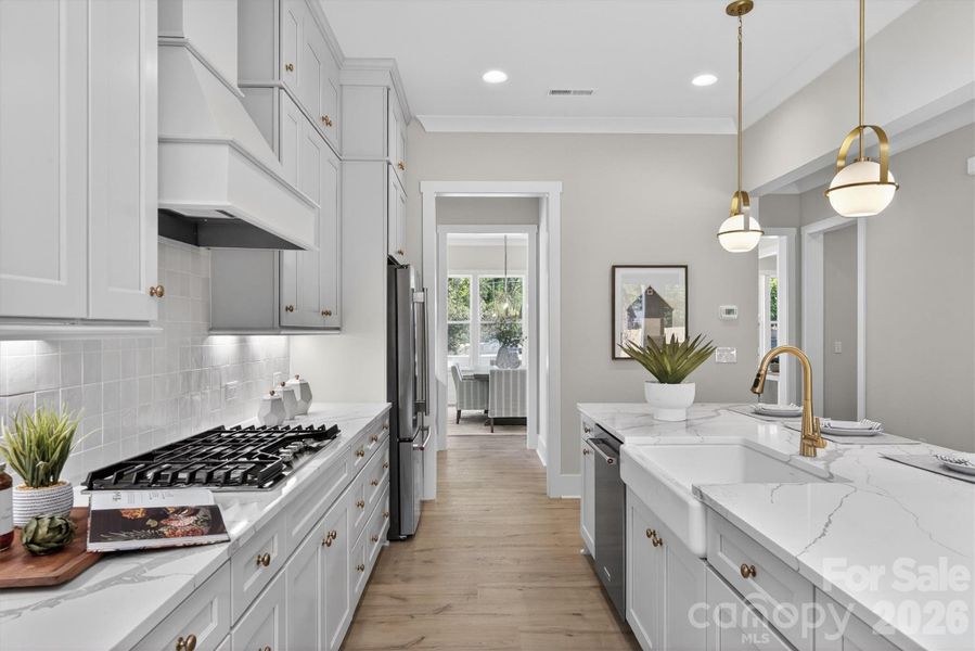 Furnished interior view inside a new home in , Charlotte (Image 34). Furnished interior view inside a new home in , Charlotte (Image 34).