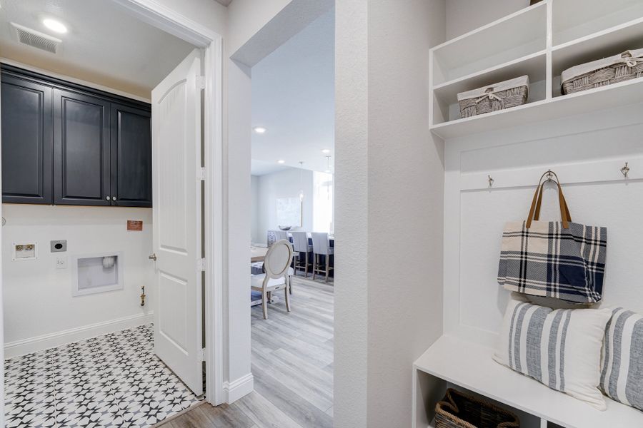 Representative furnished interior of a home built from the Grand Rouge by Beazer Homes in Bridgeland: Signature Collection, Cypress (Image 9).