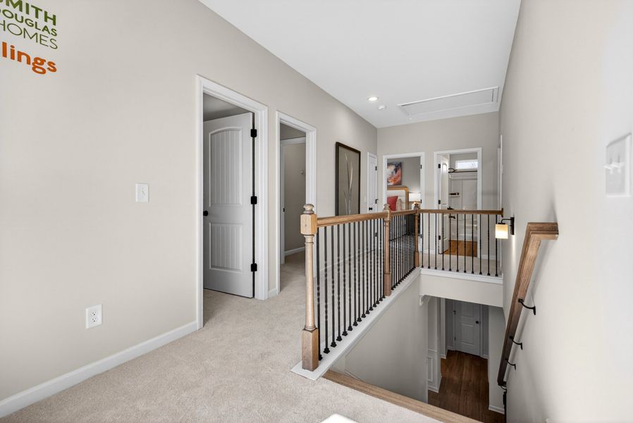 Furnished interior view inside a new home in Saddle Ridge, Calhoun (Image 14).