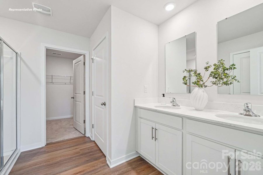 Furnished interior view inside a new home in Villages of Maiden, Maiden (Image 10).