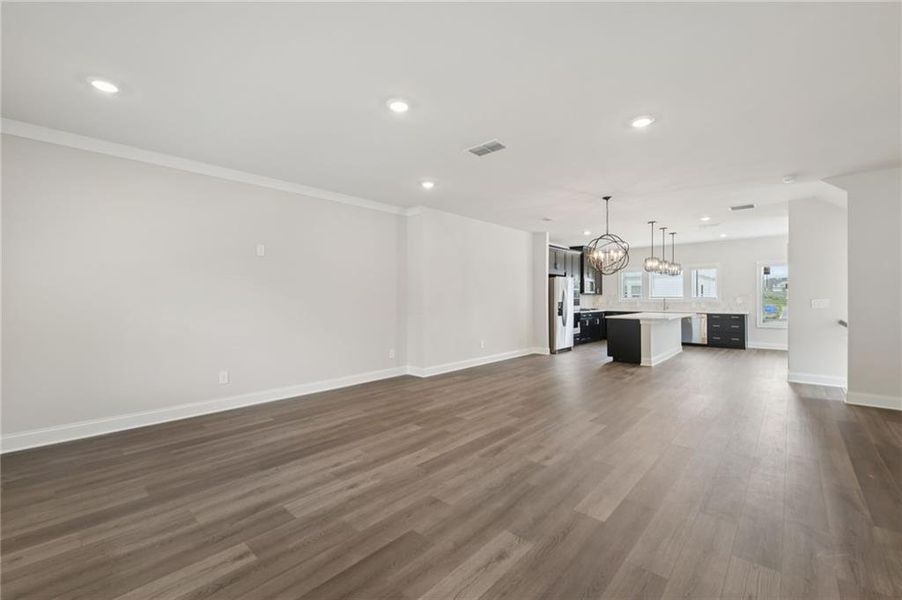 Spacious, unfurnished interior of a new home in Martin Springs - Highland Series, Lawrenceville (Image 40).