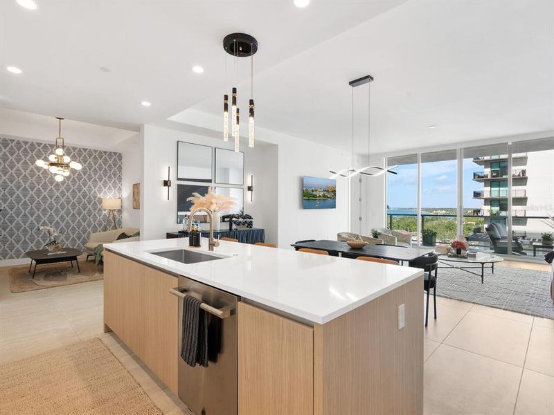 Furnished interior view inside a new home in , Sarasota (Image 19). Furnished interior view inside a new home in , Sarasota (Image 19).