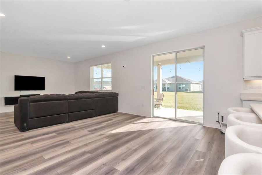 Furnished interior view inside a new home in Riverstone, Land O' Lakes (Image 16). Furnished interior view inside a new home in Riverstone, Land O' Lakes (Image 16).