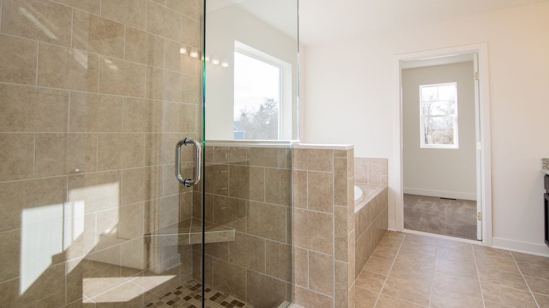 Representative interior finishes for a home built from the The Hartland by Norfolk Homes in Coronado Estates, Jackson (Image 22).